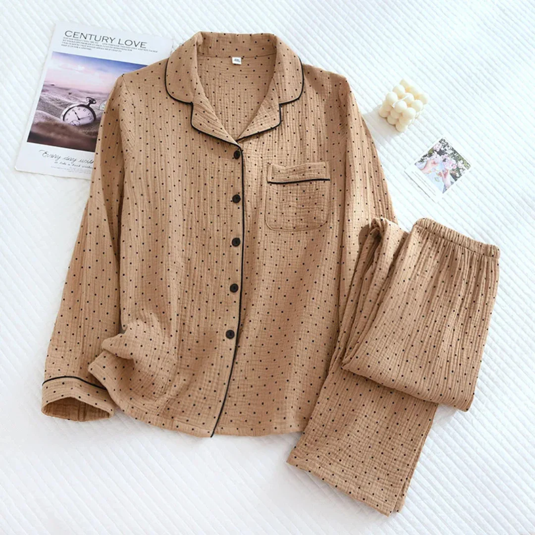 The Muslin Dot - 100% Muslin Cotton Pajama - Image 4
