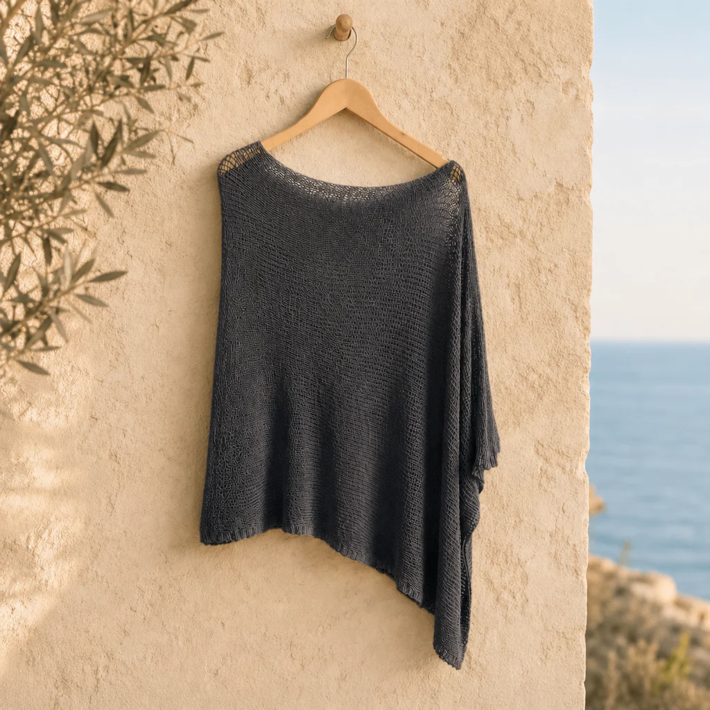 The Fleece Summer Poncho - Image 6