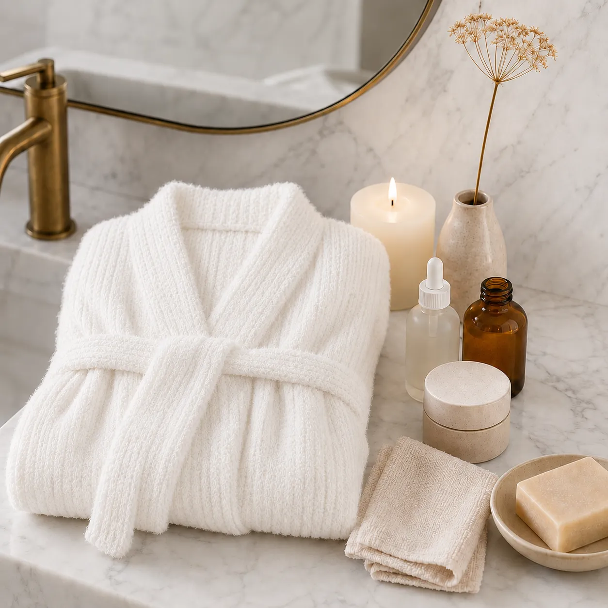 The Fleece Lounge Robe - Image 4