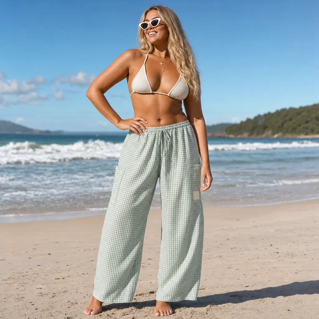 The Gingham Pants - Oversize - Image 9